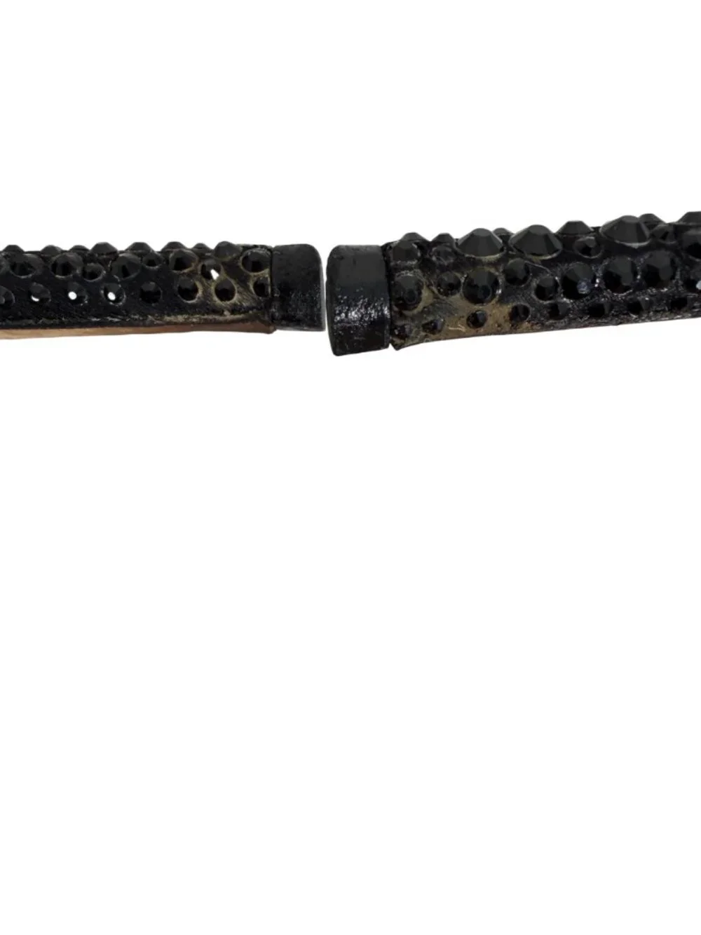 GUCCI Sofia Black Suede Crystal Embellished Heels Ankle Strap Platform Size 37 - Picture 5 of 16